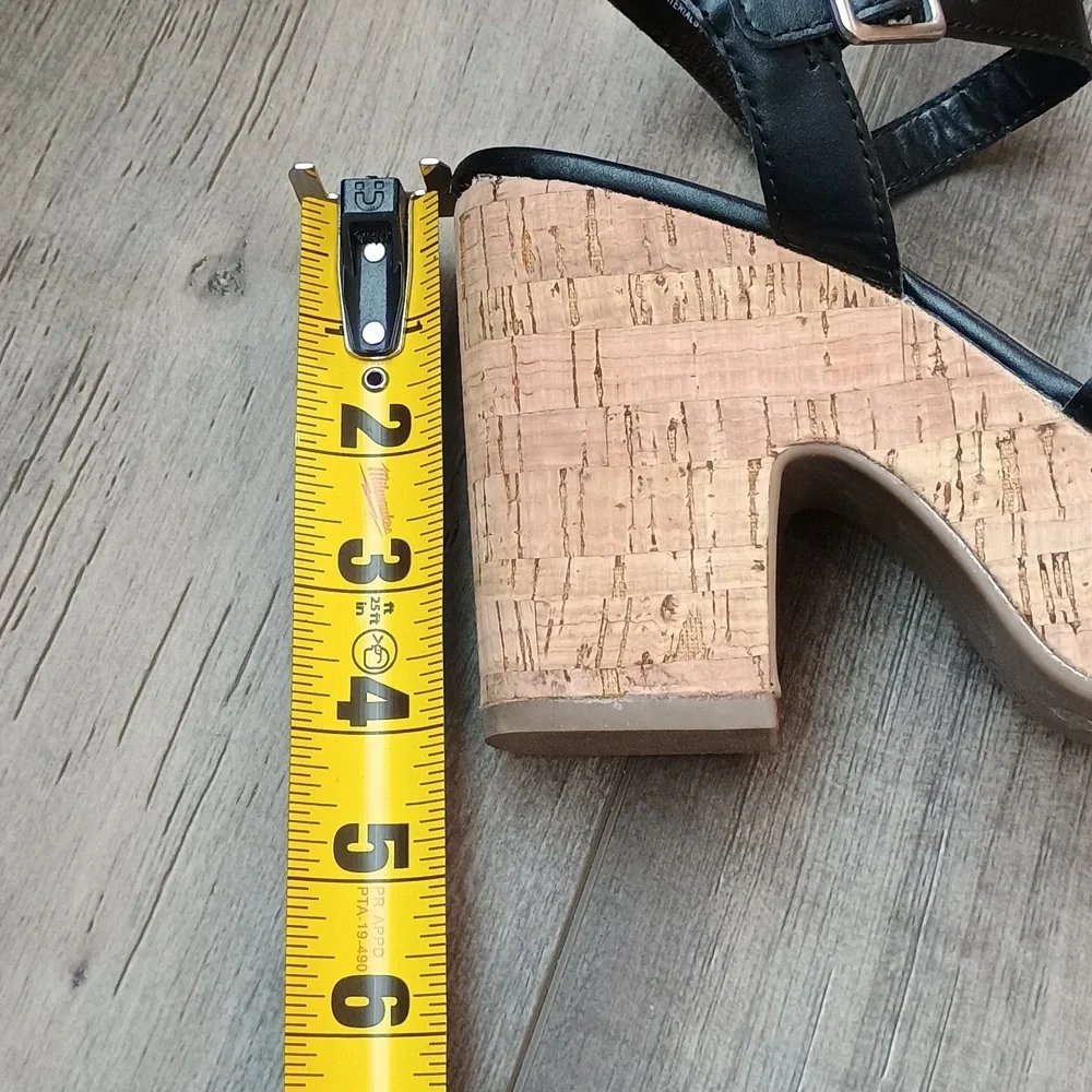 a.n.a wedge Block heeled sandals Size 8 - Picture 9 of 10